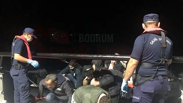 47 Düzensiz Göçmen Yakalandı 1 Gözaltı