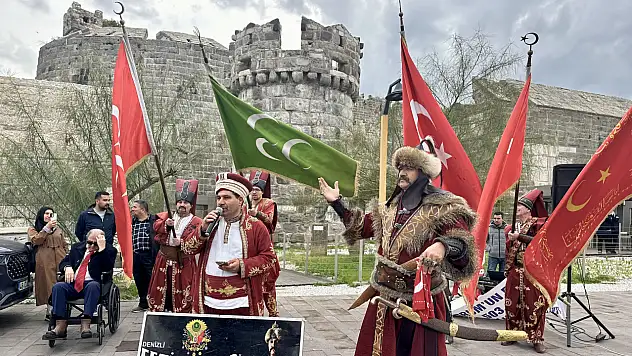 503 yıllık gurur Bodrum'da yaşatıldı