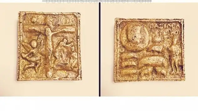 560 Gram Ağırlığında Altın Tablet Ele Geçirildi