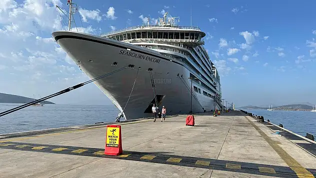 568 Yolcusu İle Bodrum'a Geldi