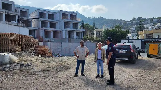 6 ileti dizisinden 1. Zabıta Ekipleri İnşaat Sahalarını Denetliyor