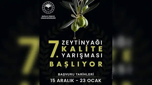 7. Zeytinyağı Kalite Yarışması için başvurular başladı