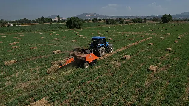 700 Üreticiye 3 Milyon TL Değerinde Kaba Yem Desteği