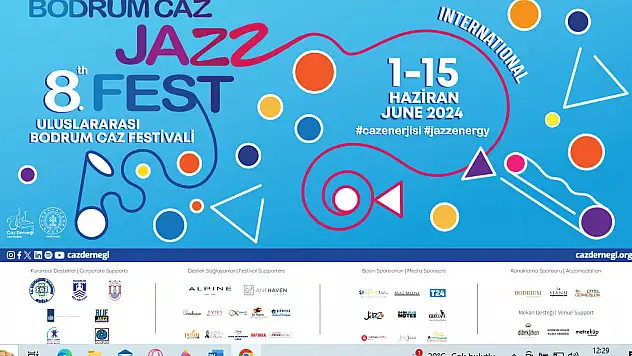 8. Bodrum Caz Festivali 01 Haziran'da Başlıyor
