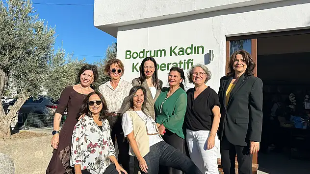 8 güçlü kadının dayanışmasıyla Bodrum Kadın Kooperatifi Hayata geçti
