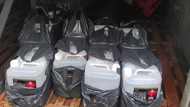 90 Litre Etil Alkol Ele Geçirildi