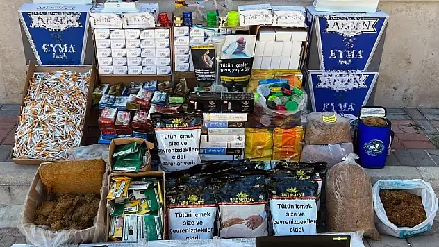 91 Bin Adet Boş Makaron Ele Geçirildi