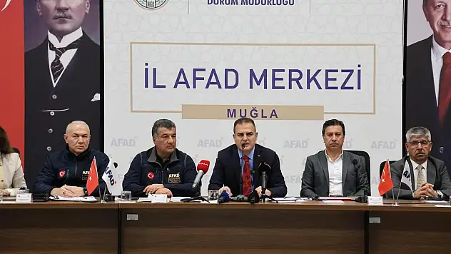 AFAD ve Kurumlar Muğla'da Toplandı: Tsunami ve Deprem Önlemleri Ele Alındı