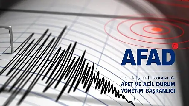AFAD'dan Ege Depremleri ve Tsunami Riskine İlişkin Açıklama