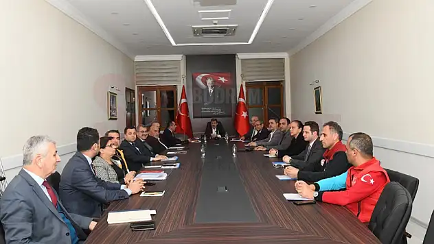 Afet Koordinasyon Toplantısı Yapıldı