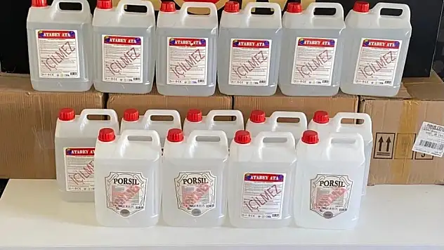 Sahte Alkol Operasyonu: 7 Kişiye Adli İşlem