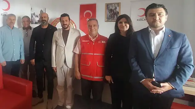 AK Parti Bodrum'dan Kızılay'a ziyaret