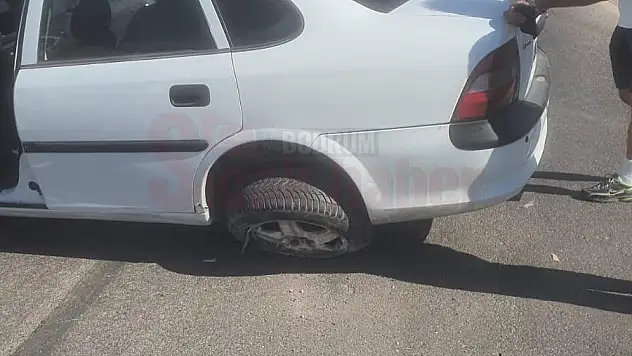 Alkollü Olduğu İddia Edilen Sürücü Trafiği Tehlikeye Atarak Kaza Yaptı.