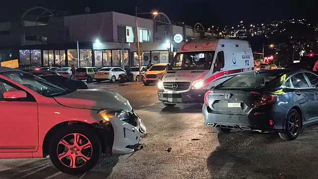 Alkollü sürücü kazaya neden oldu 2 yaralı