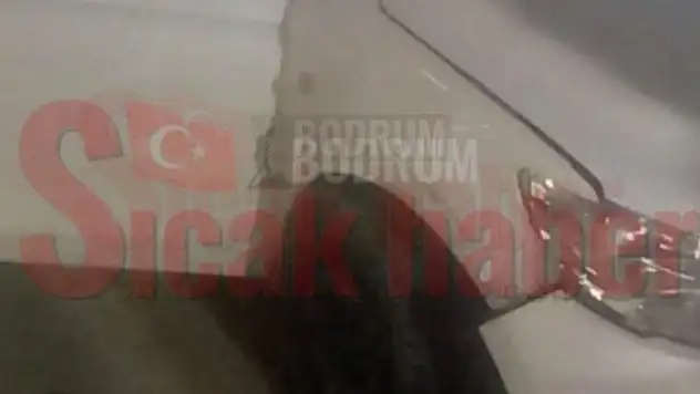Alkollü Sürücünün Kaza Anları Güvenlik Kamerasına Yansıdı