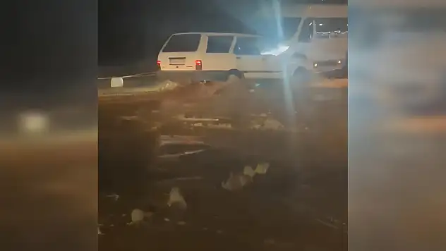 Ana isale hattında patlama meydana geldi