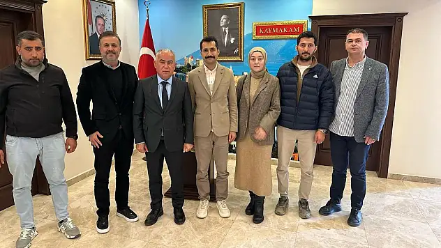Anahtar Parti Bodrum İlçe Teşkilatı'ndan Kaymakamlığa Ziyaret