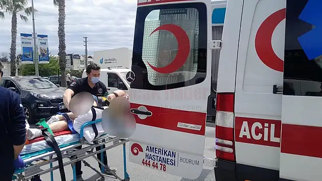 Ani Fren Yapan Araç Kazaya Sebep Oldu, 2 Yaralı