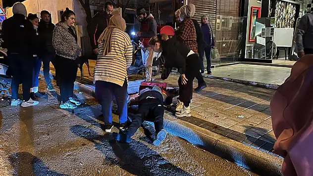 Aniden Yavaşlayınca Kazaya Sebep Oldu