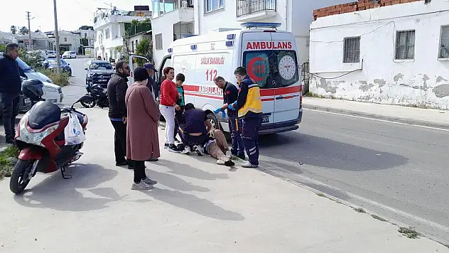 Aracın Arkasına Çarpan Genç Hafif Yaralandı