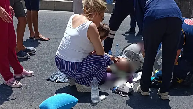 Aracın çarptığı yaya ağır yaralandı !