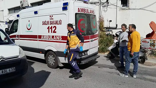 Aracın Kapısına Çarpıp Düşen Sürücü Yaralandı