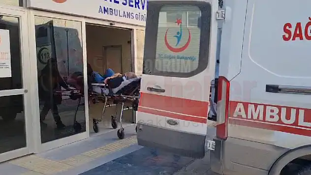 Aracından Düşerek Yaralandı