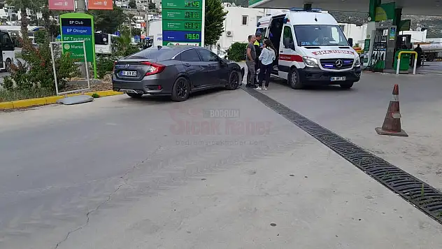 Araçla Çarpışan Motosiklet Sürücüsü Yaralandı