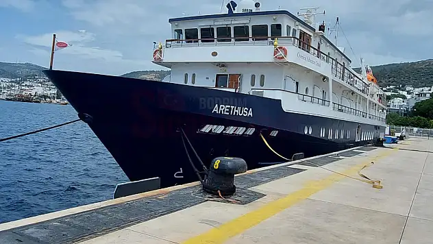 Arethusa 41 Yolcusu ile Bodrum'a Geldi