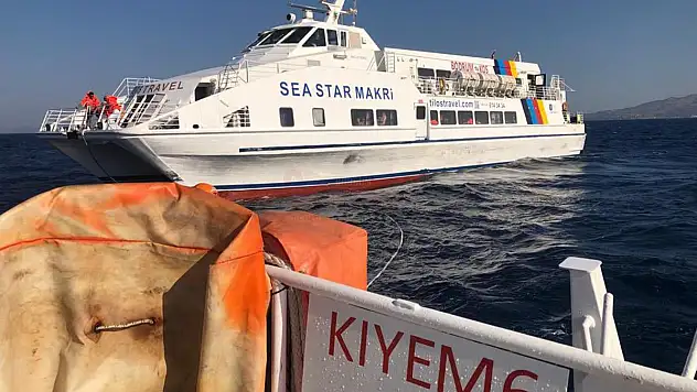 Arızalanan Feribottaki 218 Yolcu Kurtarıldı