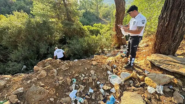 Attıkları Çöplerden Tespit Edildiler