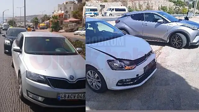 Aynı Noktada 10 Dakika Ara İle 2 Farklı Kaza Meydana Geldi