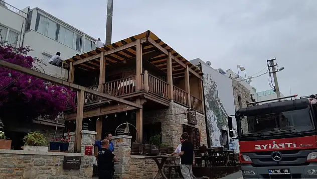Baca Yangını Kısa Süreli Panik Yarattı