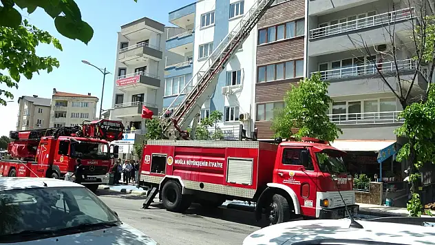 Bacadan çıkan yangın korkuttu