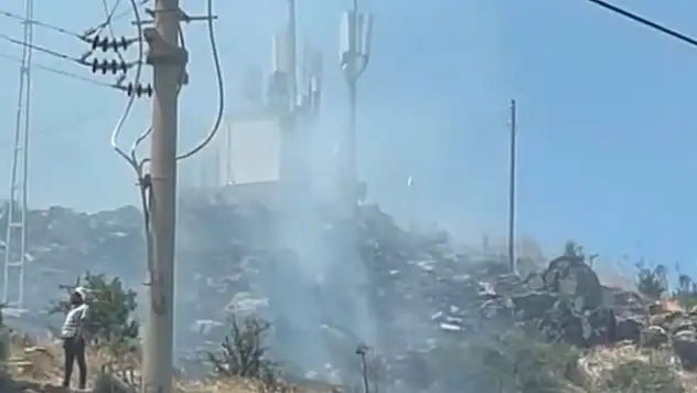 Bağla'da Yangın Paniği!
