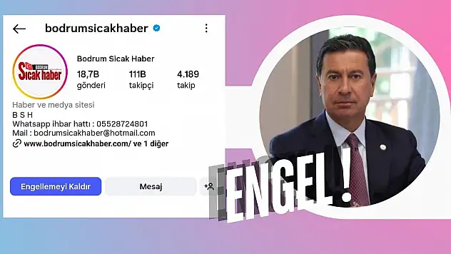 Basını engelleyerek susturamazsın !
