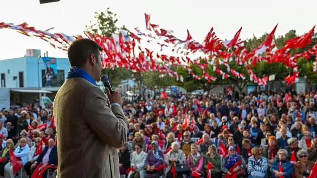 Başkan Adayı Mandalinci Yalıkavak Mitinginde Konuştu