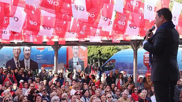 Başkan Aras Bodrum Mitinginden Seslendi Hizmette Ayrım Olmaz Yapan Utansın