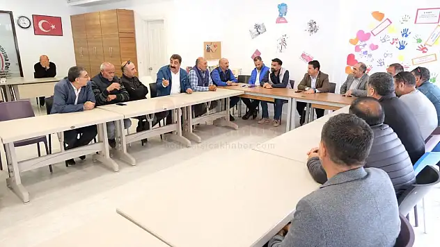 BAŞKAN ARAS, SAHA ZİYARETLERİNE DEVAM EDİYOR