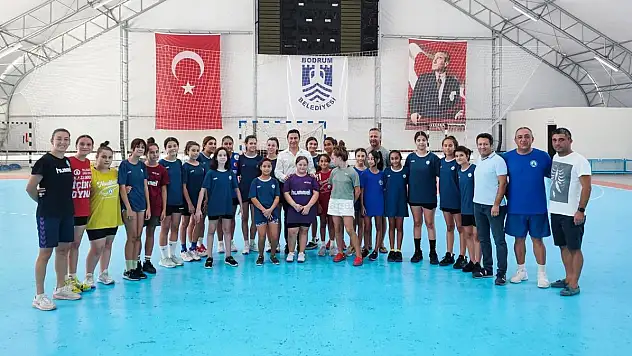 Başkan Arastan Sporculara Ziyaret