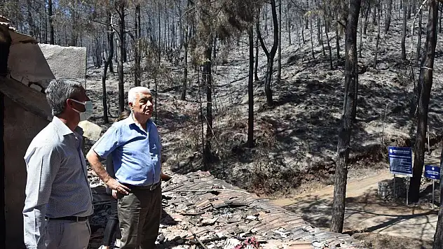 Başkan Gürün, Marmaris Yangın Mağdurlarının Yanında