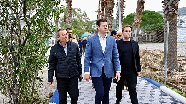 Başkan Mandalinci saha ziyaretlerine devam ediyor