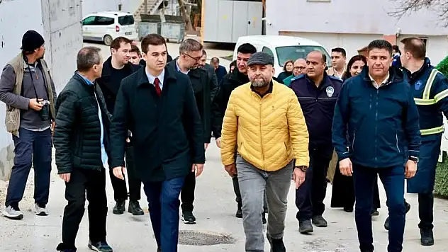 Başkan Mandalinci sahada talepler yerinde dinlendi