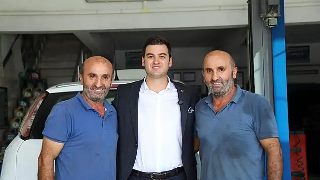 Başkan Mandalinci'den Sanayi Esnafına Ziyaret