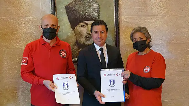 BELEDİYE İLE MUĞLA 911 ARASINDA İŞBİRLİĞİ PROTOKOLU İMZALANDI