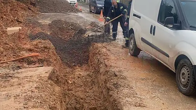 Belediye, Kızılağaç Yolunda Çalışma Başlattı