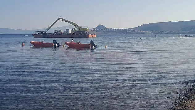 Belediye Ortakent'teki Çalışmayı Durdurdu