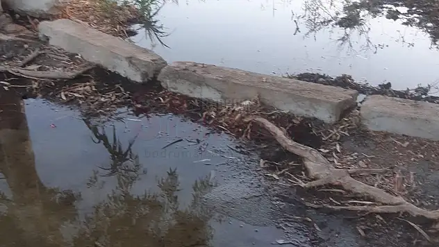 Belediye Personelleri Gözü Önünde 20 Gündür Boşa Akıyor