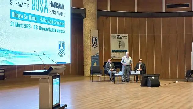 BELEDİYEDEN DÜNYA SU GÜNÜ'NDE FARKINDALIK SEMİNERİ