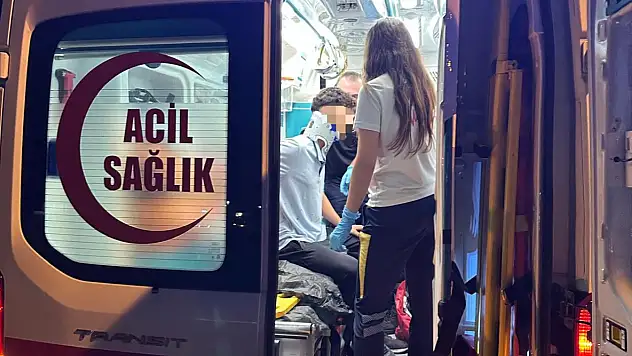Bir anda ana yola çıktı, kaza kaçınılmaz oldu